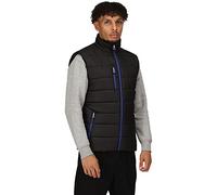 Regatta Professional Mens Navigate Thermal Gilet Body Warmer, Blk/NewRoyal, M EU