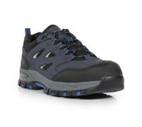 Regatta Professional Mens Nubuck Safety Trainers - Navy/Oxford Blue - 9.5 UK - Navy/Oxford Blue