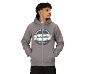 Regatta Professional Mens Original Workwear Full-zip Hoodie, Rock Grey Marl, XS EU