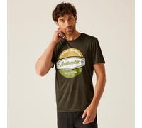 Regatta Men's Original Sweat Wicking T-Shirt – Lightweight Breathable Quick-Drying Base Layer