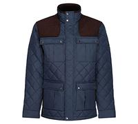 Regatta Professional Insulated Men's Navy Water Repellent Padbury Quilted Jacket, Size: S