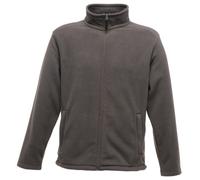 Regatta Professional Men's Plain Micro Fleece Full Zip Jacket (Layer Lite) in Dark Grey | Size: 2XL Regatta Professional Dark Grey 2XL