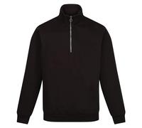 Regatta Professional Mens Pro 1/4 Zip Sweatshirt Black