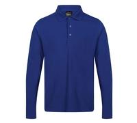 Regatta Professional Men's 65/35 LS Polo Top New Royal, Size: XXL