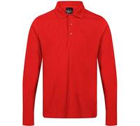 Regatta Professional Mens Pro 65/35 Classic Long Sleeve Polo Shirt - Perfect for Workwear or Casual