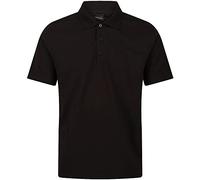 Regatta Professional Mens Pro 65/35 Short Sleeve Polo t Shirt Base Layer Black