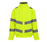 Regatta Professional Mens Pro Contract Dover Hi-Vis Jacket (L) (Yellow)