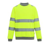 Regatta Professional Mens Pro Contract Hi-Vis Crew Neck Swea4XL Yellow RG12345