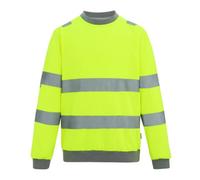 Regatta Professional Mens Pro Contract Hi-Vis Crew Neck Sweatshirt Yellow (4Xl)