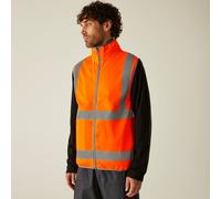 Regatta Mens Pro Full Zip Hi-Vis Vest (3XL) (Orange)