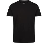 Regatta Professional Mens Pro Soft Touch Cotton Short Sleeved T Shirt Black