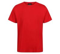 Regatta Professional Mens Pro Soft Touch Cotton Short Sleeved T Shirt Classic Red
