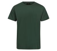 Regatta Professional Mens Pro Soft Touch Cotton Short Sleeved T Shirt Dark Green