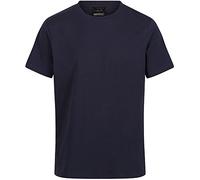 Regatta Professional Mens Pro Soft Touch Cotton Short Sleeved T Shirt Navy