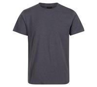 Regatta Men's T-Shirt Pro Soft Touch Cotton Short-Sleeved Seal Grey