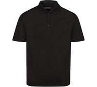Regatta Professional Mens Pro Wicking Casual Polo Short Sleeved T Shirt Black