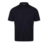 Regatta Professional Mens Pro Wicking Casual Polo Short Sleeved T Shirt Navy