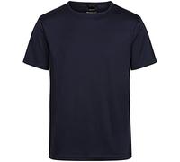 Regatta Professional Mens Reflective Moisture Wicking Crew Neck Short-Sleeved T-Shirt Navy 3XL