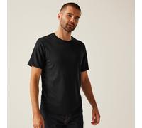 Regatta Professional Mens Pro Wicking Reflective T Shirt Black