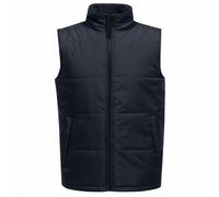 Regatta Professional Mens Quilted Insulated Body Warmer - Navy/Black - XS - Navy/Black - 100% Polyester