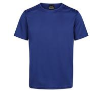 Regatta Professional Mens Reflective Moisture Wicking Crew Neck T-Shirt, New Royal, S