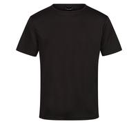 (XL, Black) Regatta Mens Pro Reflective Moisture Wicking T-Shirt