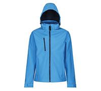 Regatta Professional Mens Venturer 3 Layer Printable Hooded Softshell Jacket, French Blue(navy), M EU