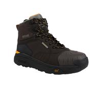 Regatta Professional Mens Safety Boots - Chestnut/Black - 9 UK - Chestnut/Black