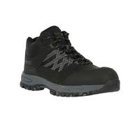 Regatta Professional Mens Safety Shoes - Black/Granite - 9 UK - Black/Granite - 53% Polyurathane/47% Polyester