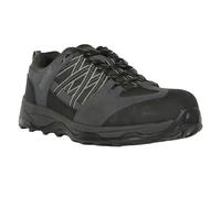 Regatta Professional Mens Safety Trainers - Black/Briar - 6 UK - Black/Briar - 48% Polyester/47% Polyurathane/5% Rubber