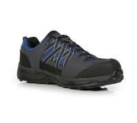 Regatta Professional Mens Safety Trainers - Oxford Blue/Briar - 7 UK - Oxford Blue/Briar - 48% Polyester/47% Polyurathane/5% Rubber