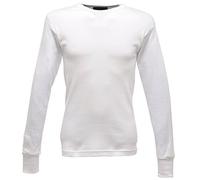 Regatta Professional TRU112 Mens Long Sleeve Thermal Vest White L Colo L