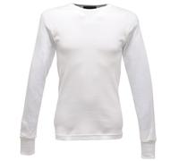 Regatta Professional TRU112 Mens Long Sleeve Thermal Vest White M Colo M