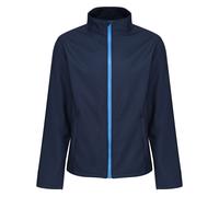 Regatta Mens Ablaze Printable Softshell Jacket - Navy - Size Medium