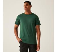 Regatta Professional Mens Pro Soft Touch Cotton Short Sleeved T Shirt Dark Green