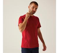 Regatta Professional Mens Pro Soft Touch Cotton Short Sleeved T Shirt Classic Red