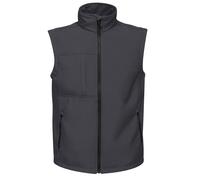 Regatta Professional Mens Softshell 3 Layer Body Warmer - Seal Grey - XXXL - Seal Grey - 100% Polyester