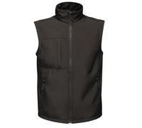 Regatta Mens Octagon 3 Layer Printable Softshell Bodywarmer - Black - Size 5XL