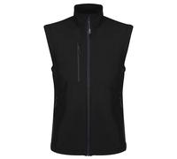 Regatta Mens Honestly Made Recycled Softshell Bodywarmer (Black) - Size Large