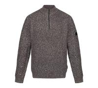 Regatta Professional Mens Solomon Knitted Pullover Sweater, Dark Grey Marl, L UK