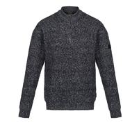 Regatta Professional Mens Solomon Knitted Pullover Sweater, Navy Marl, 3XL UK