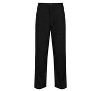 Regatta Professional Mens Sports New Lined Action Trousers - Black - 44 Regular - Black - 65% Polyester/35% Cotton