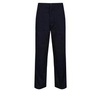 Regatta Professional Mens Sports New Lined Action Trousers - Navy - 32 Long - Navy - 65% Polyester/35% Cotton