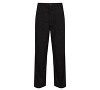 Regatta Professional Mens Sports New Lined Action Trousers - Black - 46 Long - Black - 65% Polyester/35% Cotton