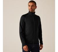 Regatta Professional Men's Stretch Full-Zip Midlayer Black, Size: XXL