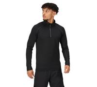 Regatta Professional Men's Stretch Half-Zip Midlayer Black