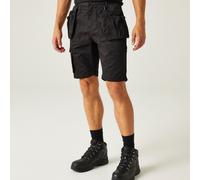 Regatta Pro Trade Work Shorts - Incursion Black Holster Pockets Mens Work Shorts