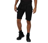 Regatta Professional Men's Water-repellent Tactical Incursion Cargo Shorts Black, Size: 32"