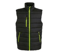 Regatta Mens Navigate Thermal Body Warmer (Black/Lime Green) - Size Medium