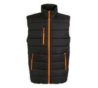 Regatta Professional Mens Thermal Body Warmer Black/orange Pop (Xxl)